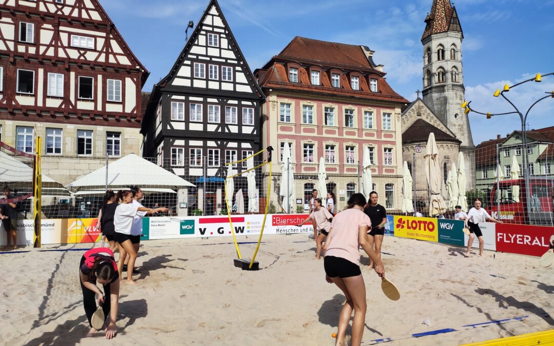 Scheffold 7er bei den Barmer-Beach-Days