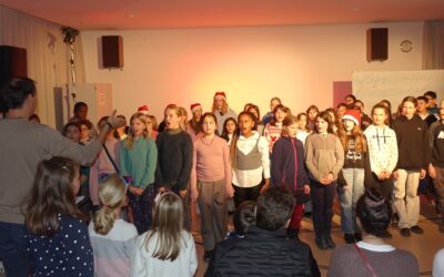 In vorweihnachtliche Stimmung versetzt