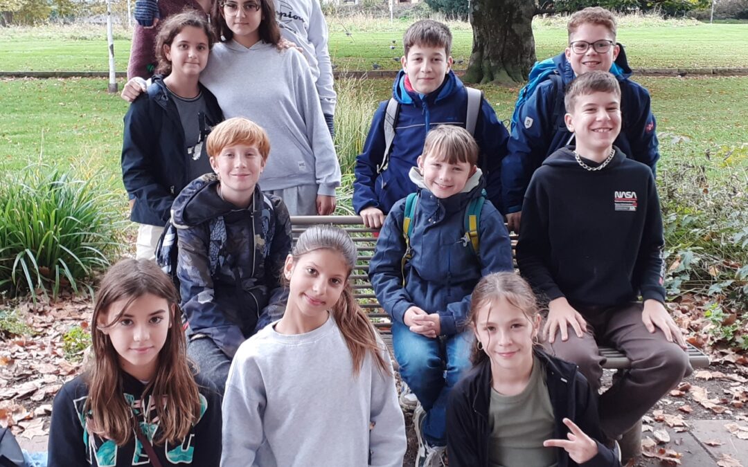 Mkid-AG auf Geocaching-Tour in Stuttgart