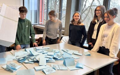 Juniorwahl 2025 – Politisches Engagement am Scheffold-Gymnasium
