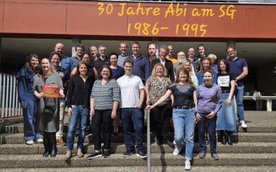 30 Jahre später: Wiedersehen unter dem Motto „Abi hab‘ i 1995“