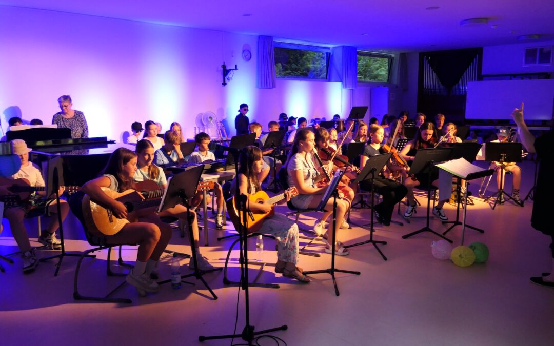 Sommerkonzert der Unterstufe am Scheffold-Gymnasium