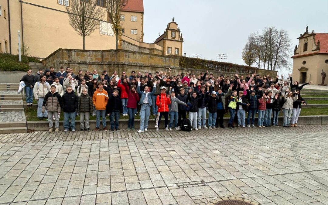 Vorbereitung für die große Musical-Aufführung