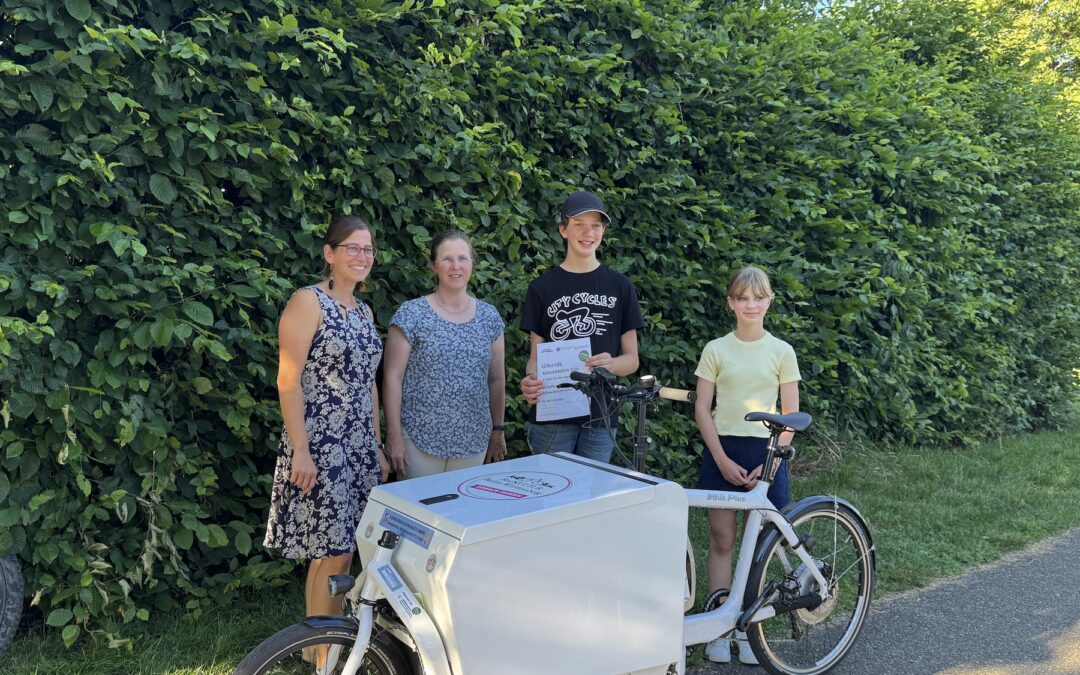 Scheffold-Gymnasium belegt ersten Platz beim Stadtradeln!