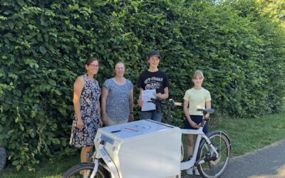Scheffold-Gymnasium belegt ersten Platz beim Stadtradeln!