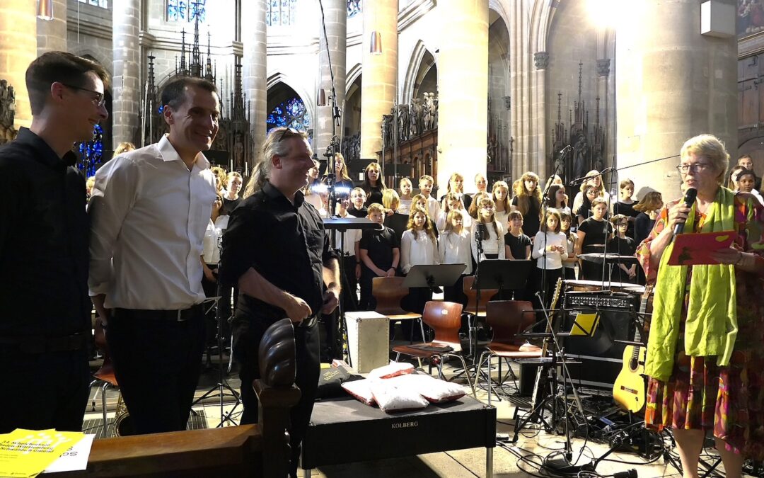 Scheffold- Unterstufenchor zeigt sein Können bei den Schulchortagen