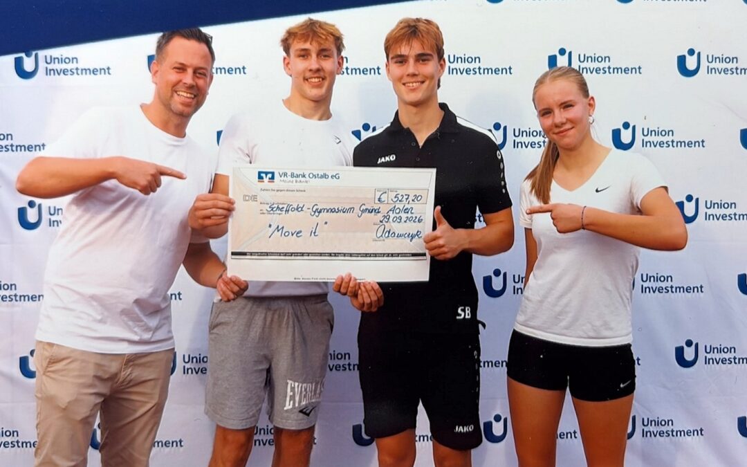 Viele Kilometer, ein gemeinsames Ziel: Unsere Schule bei „Move it“