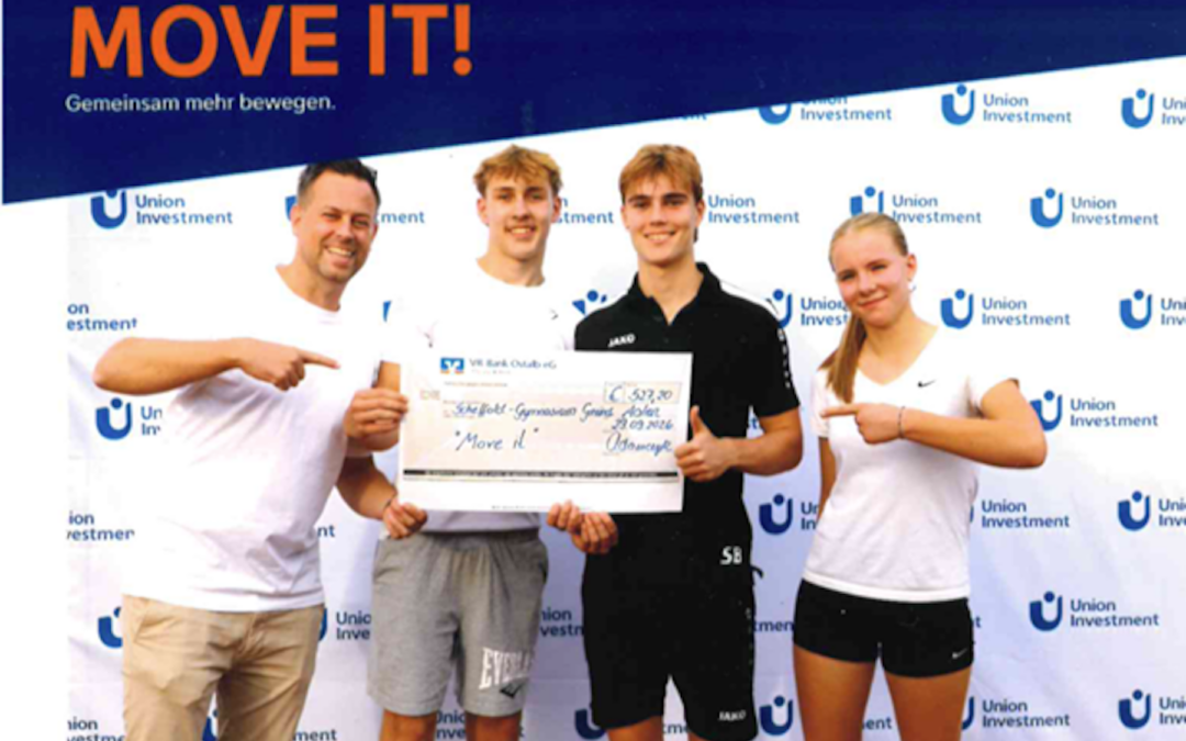 Viele Kilometer, ein gemeinsames Ziel: Unsere Schule bei „Move it“